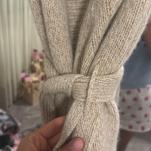 Theory wool cashmere blend sweater vest cardigan - Picture 4 of 4